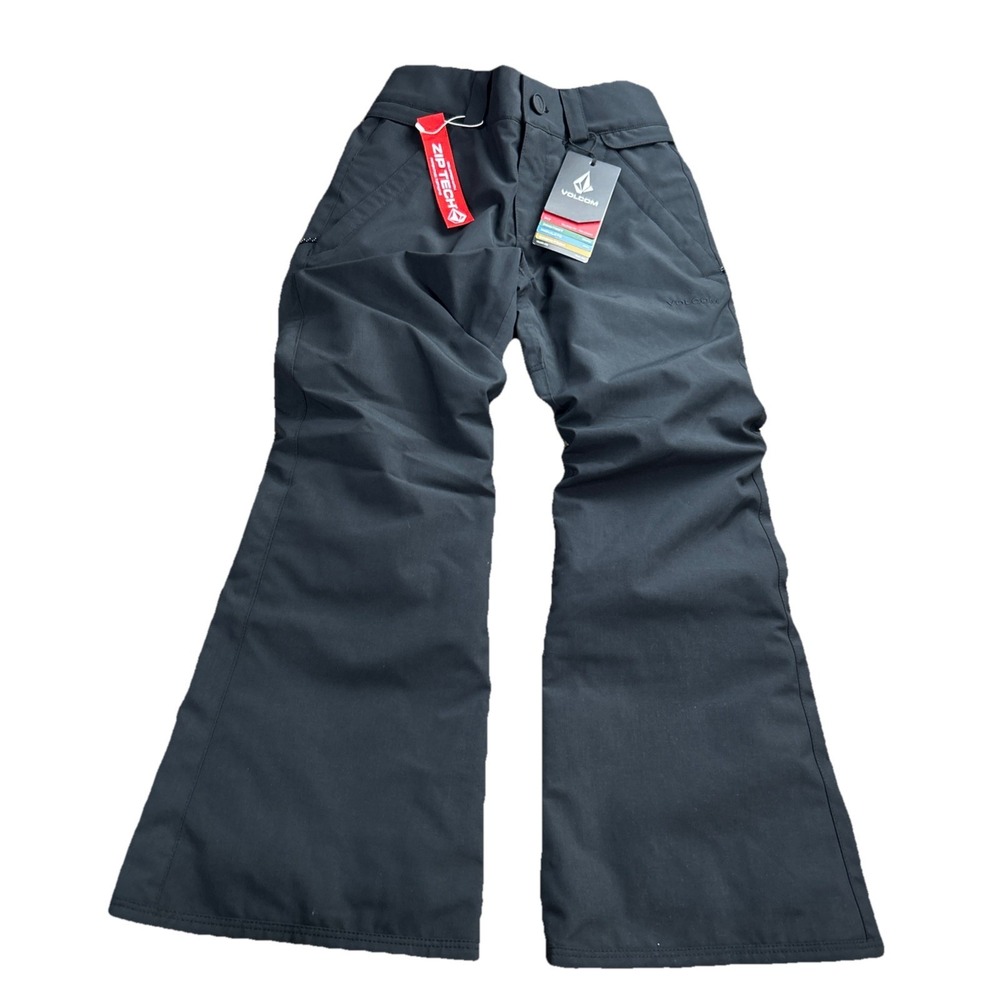Volcom Freakin Youth Snow Pants XS Black  Relaxed